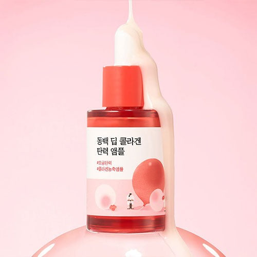 Round Lab - Camellia Deep Collagen Firming Ampoule - 30ml