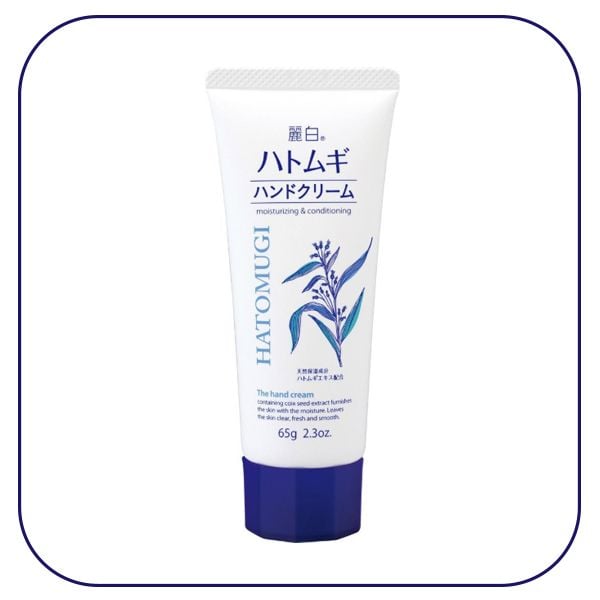 KUMANO COSME - Reihaku Hatomugi Moisturizing & Conditioning The Hand Cream - 65G
