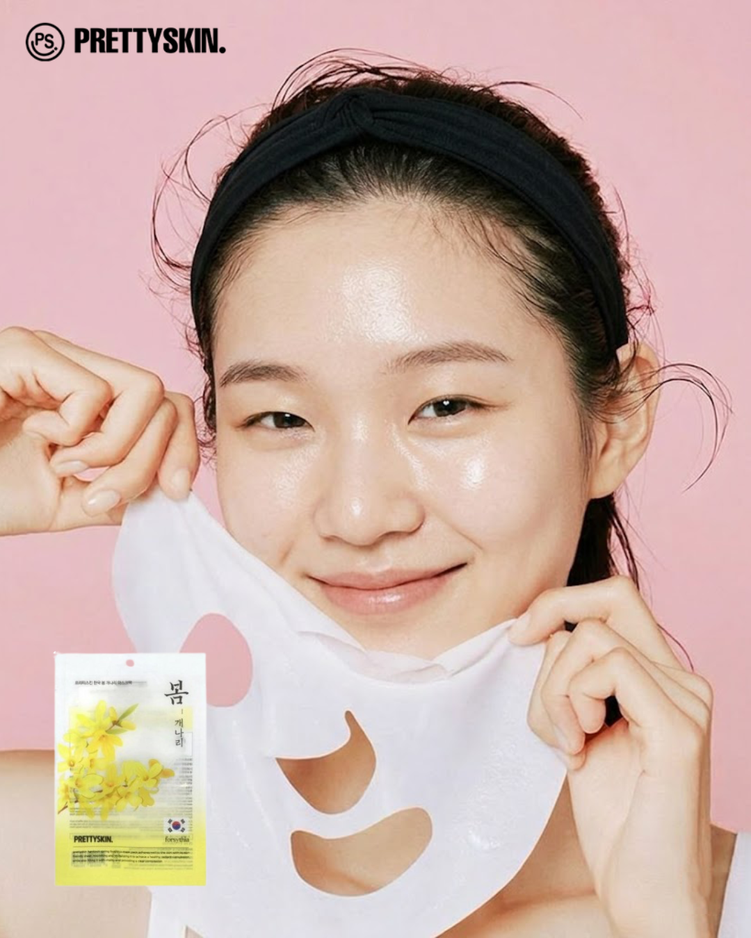 PRETTYSKIN - Hankook Spring Mask Pack - Forsythia - 1pc