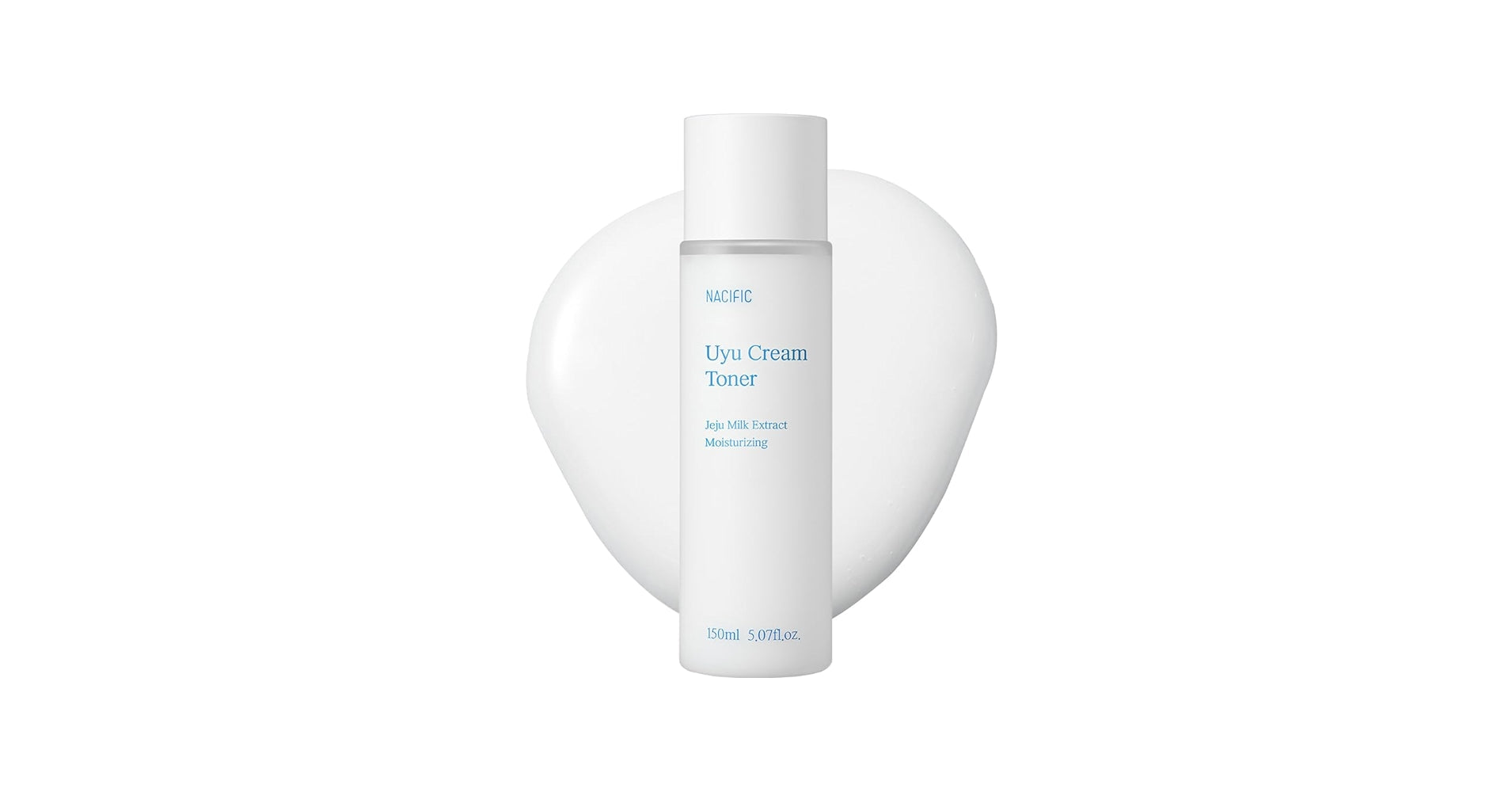 A rack of skincare