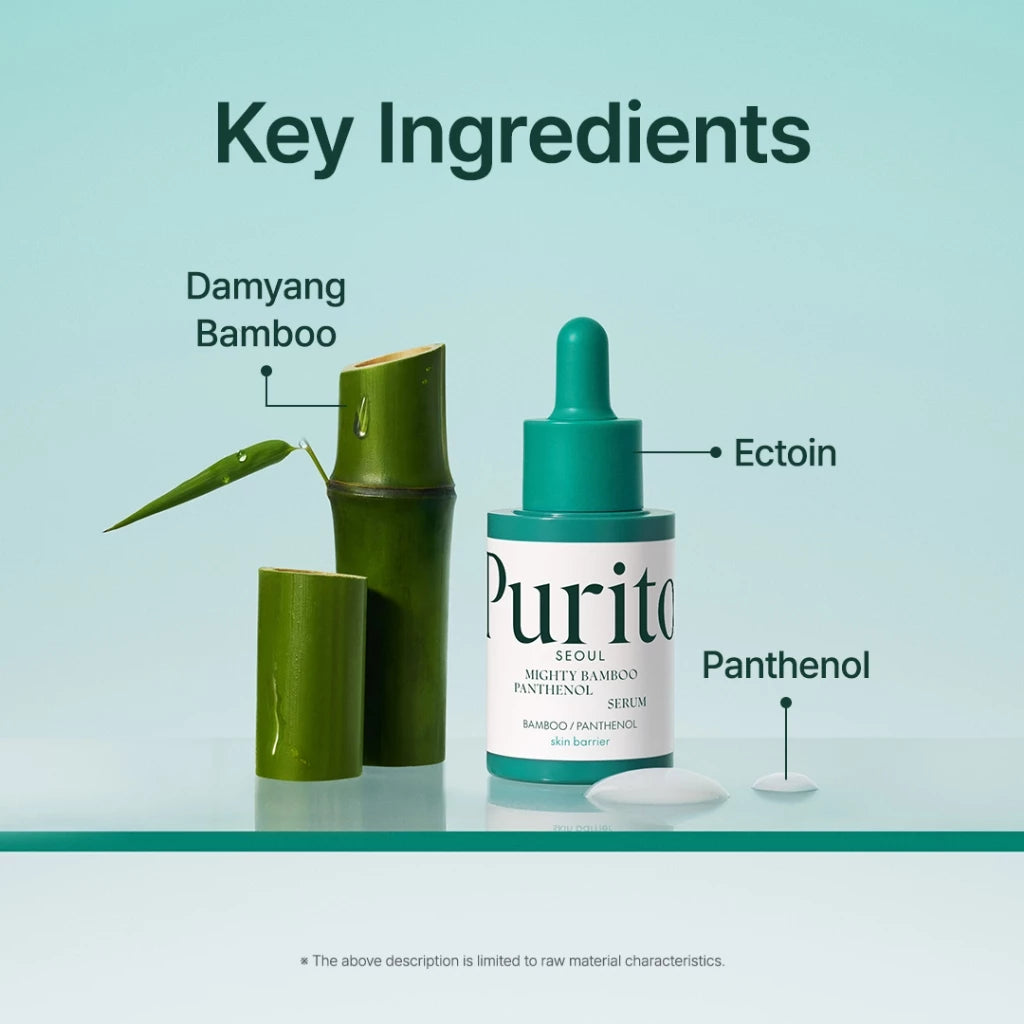 Purito SEOUL - Mighty Bamboo Panthenol Serum - 30ml