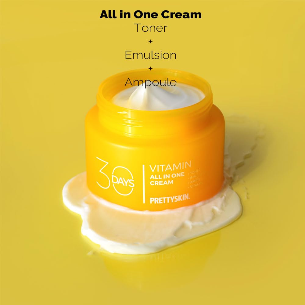 PRETTYSKIN - 30 Days All In One Vitamin Cream - 100ml