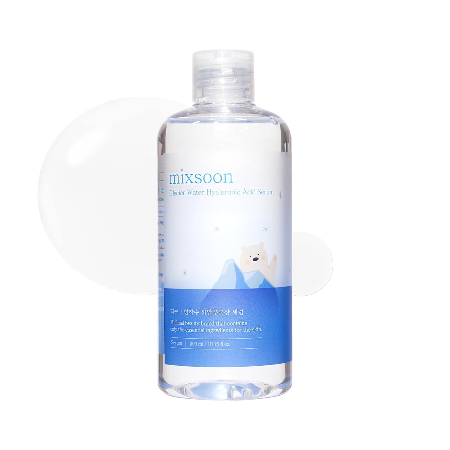mixsoon - Glacier Water Hyaluronic Acid Serum - 300ml
