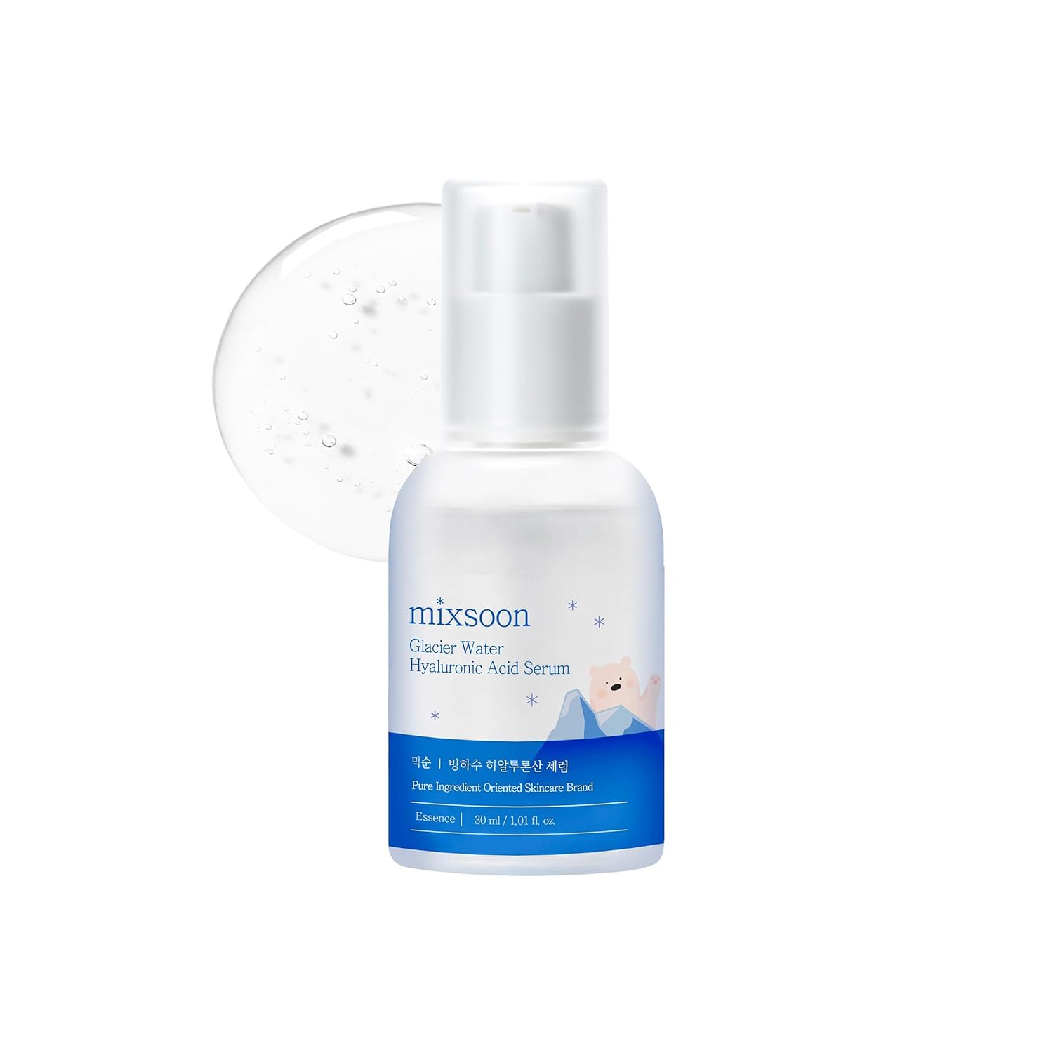 mixsoon - Glacier Water Hyaluronic Acid Serum - 30ml