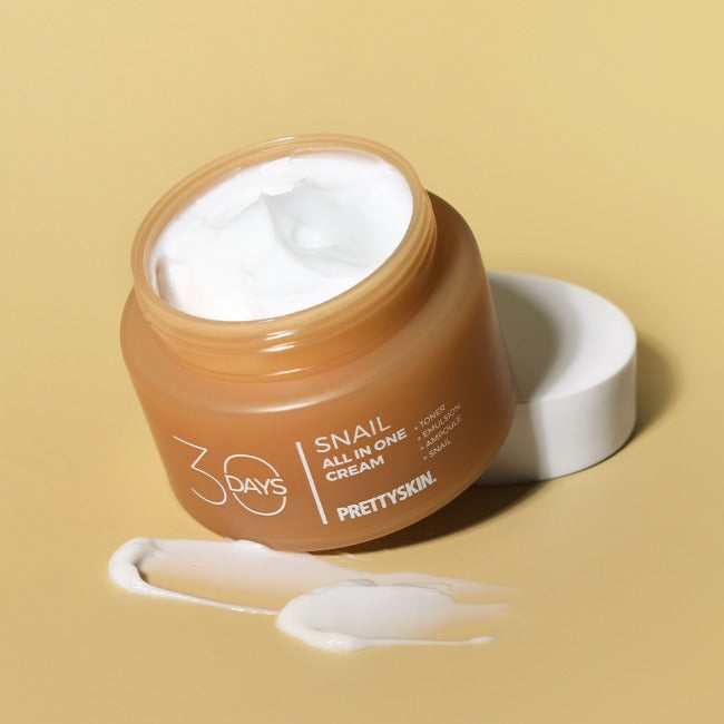 PRETTYSKIN - 30 Days All In One Snail Cream - 100ml