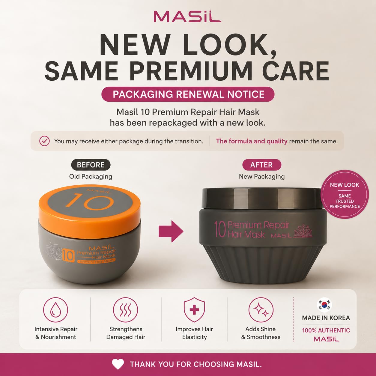 Masil - 10 Premium Repair Hair Mask - 300ml