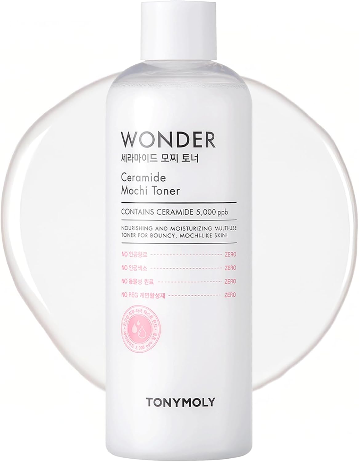 TONYMOLY - Wonder Ceramide Mochi Toner - 500ml