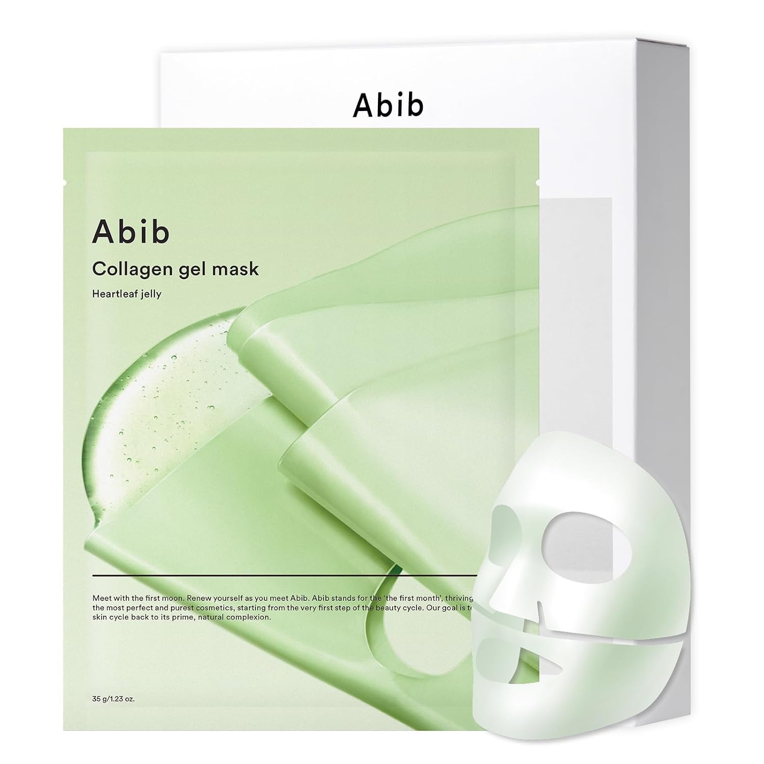 Abib - Collagen Gel Mask Heartleaf Jelly 鱼腥草胶原凝胶面膜 - 35g (10ea) Set