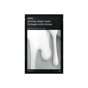 Abib - Gummy Sheet Mask - Collagen Milk Sticker - 1pc