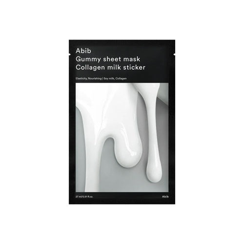 Abib - Gummy Sheet Mask - Collagen Milk Sticker - 1pc
