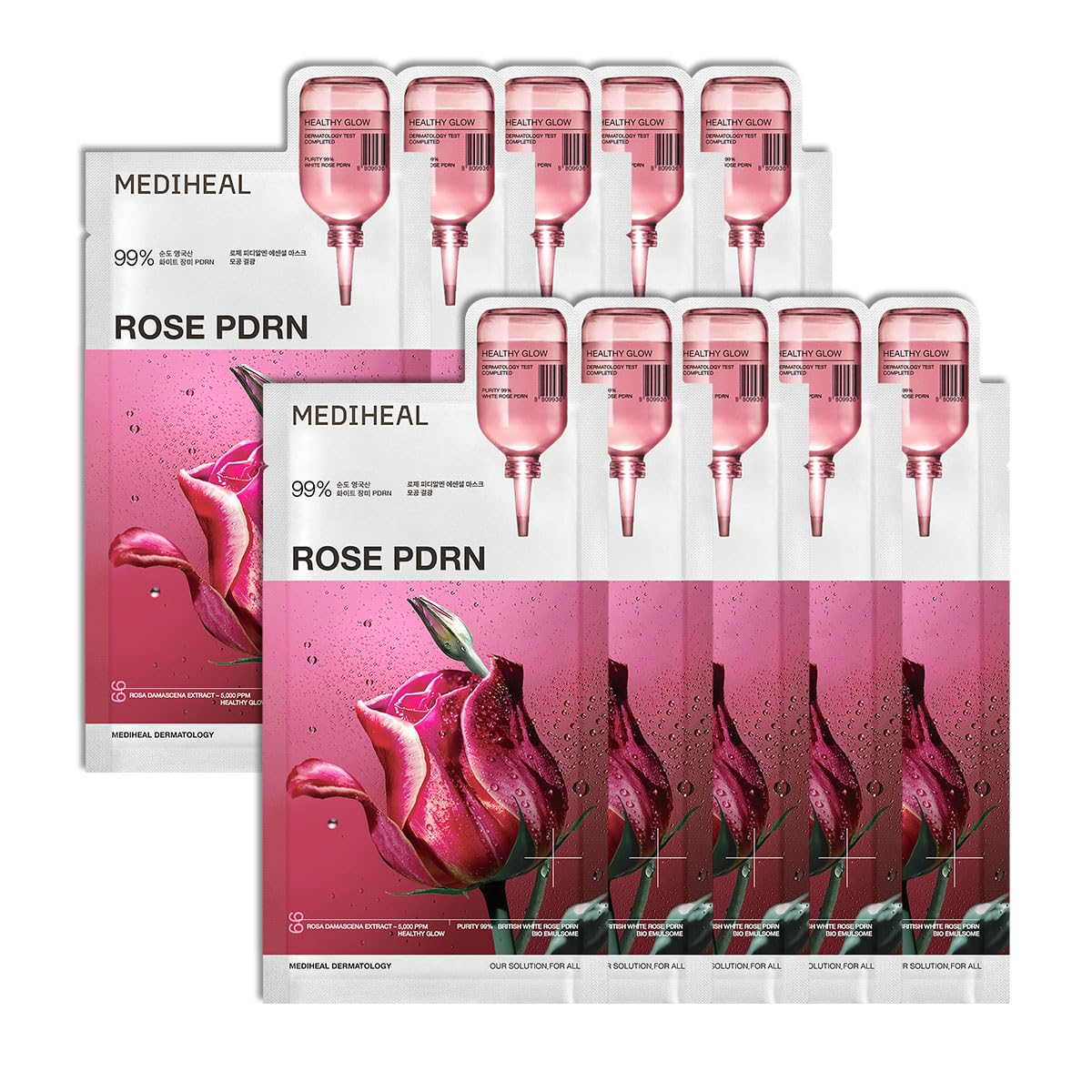 Mediheal - Rose PDRN Essential Mask - 1pc