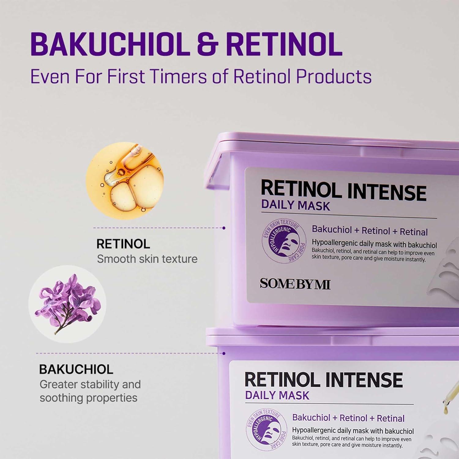 SOME BY MI - Retinol Intense Daily Mask - 30pcs