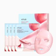 ANUA - Peach 70 Niacin Brightening Collagen Mask - 4pcs