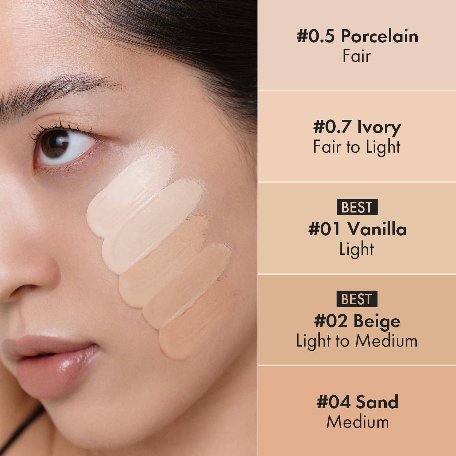 LUNA - Long Lasting Tip Concealer - 7.5g - 01 Vanilla