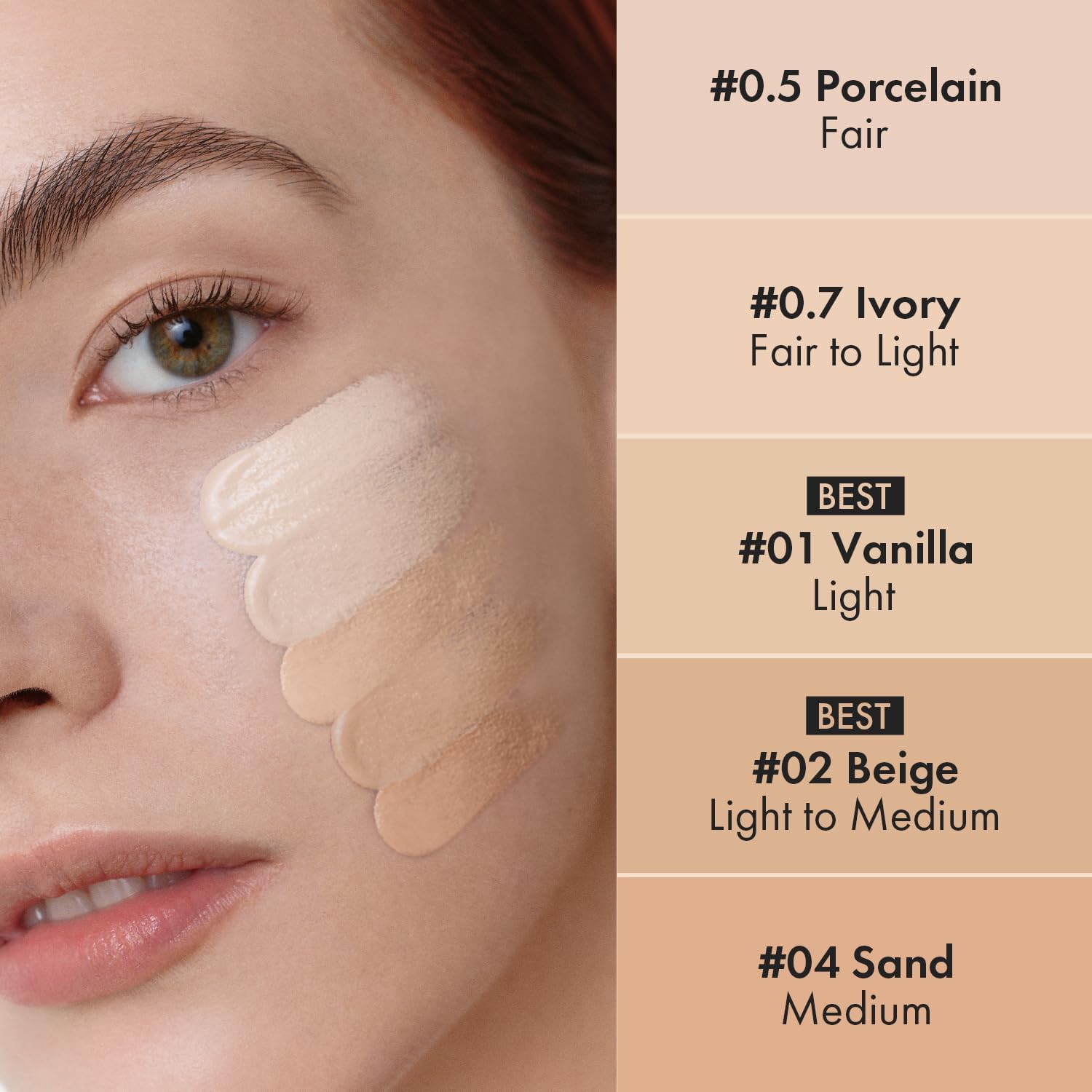 LUNA - Long Lasting Tip Concealer - 7.5g - 01 Vanilla