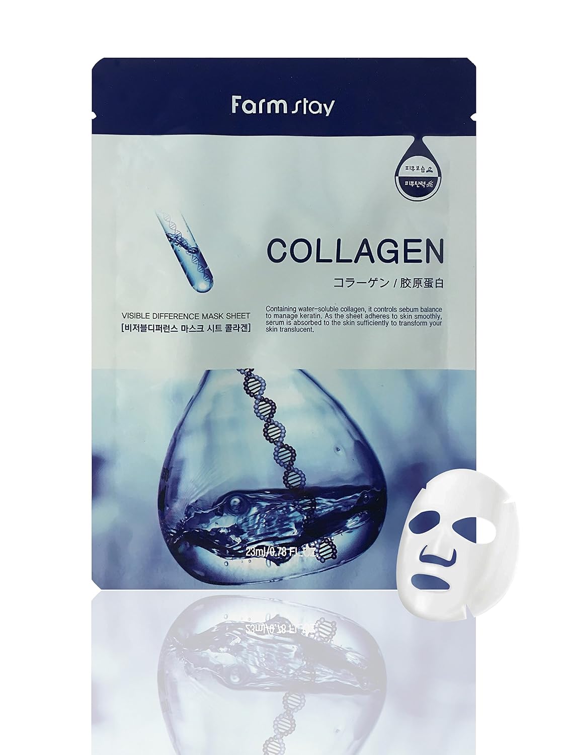 Farm Stay - Visible Difference Mask Sheet - Collagen - 1pc