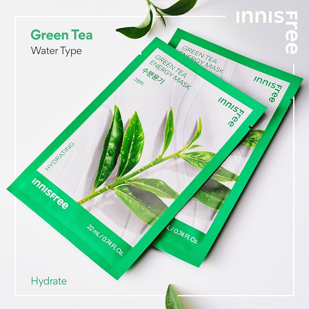 innisfree - Green Tea Energy Mask - 1pc