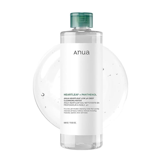 ANUA Heartleaf Low pH Deep Cleansing Water 500ml