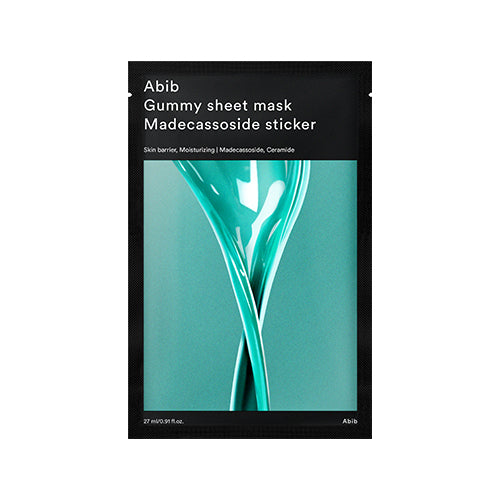Abib - Gummy Sheet Mask - Madecassoside Sticker - 1pc