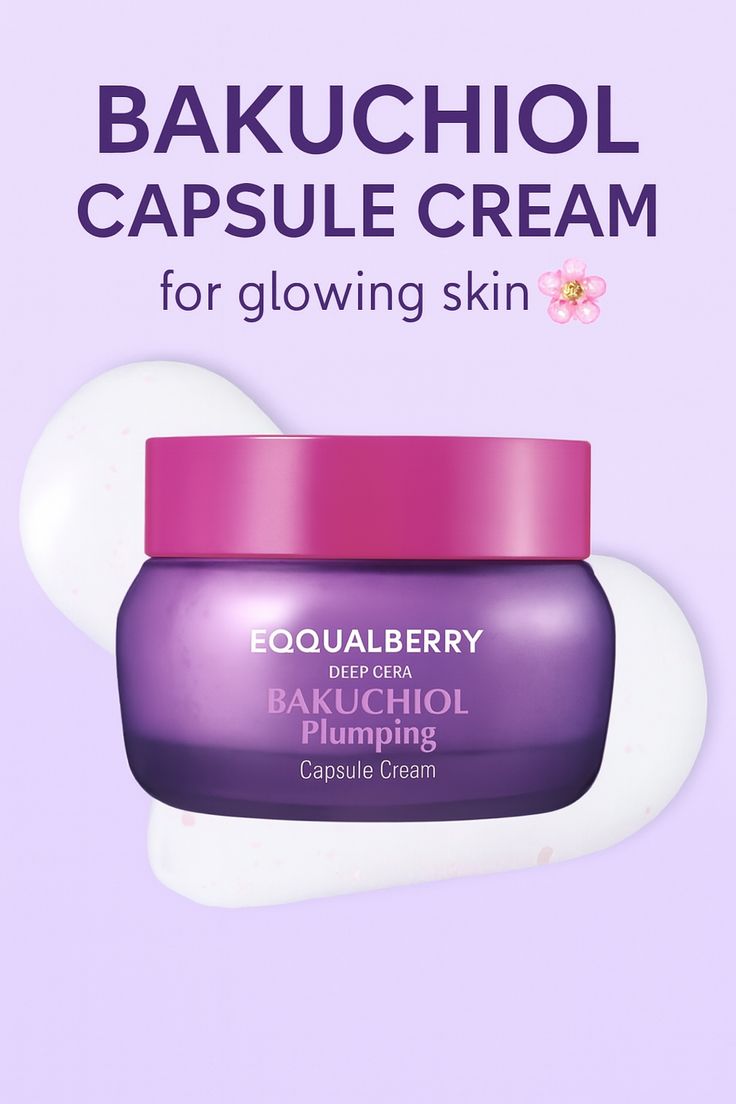 EQQUALBERRY - Bakuchiol Plumping Capsule Cream - 50ml