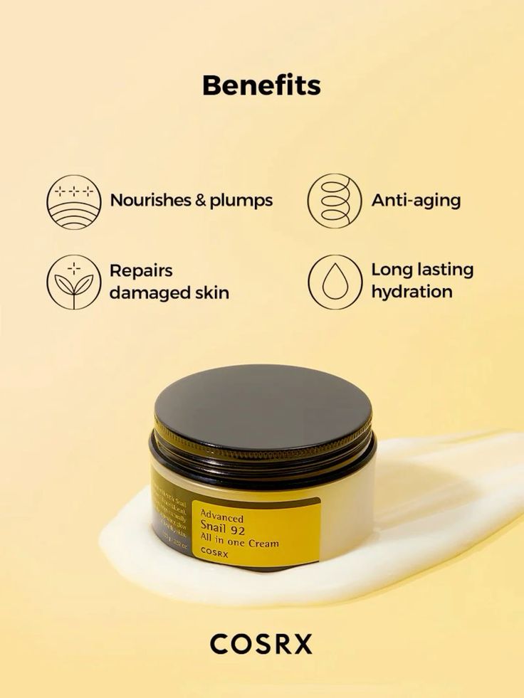 COSRX Advanced Snail 92 All in One Cream 100ml