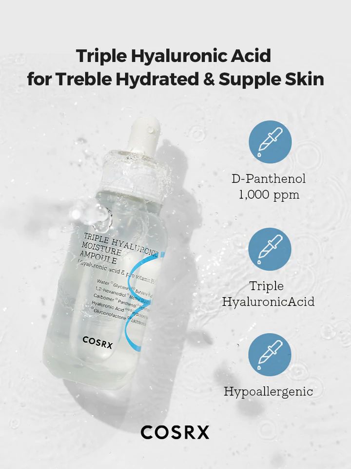 COSRX - Hydrium Triple Hyaluronic Moisture Ampoule - 40ml