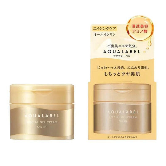 Shiseido - AQUA LABEL Special Gel Cream Moist Oil In - 90g