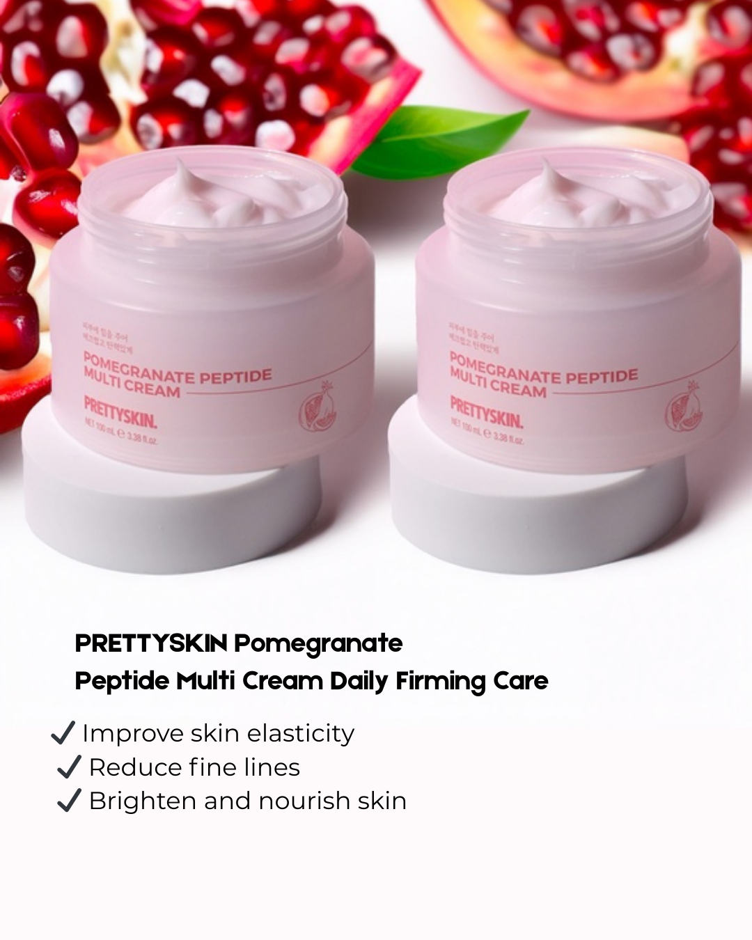 PRETTYSKIN - Pomegranate Peptide Multi Cream - 100ml