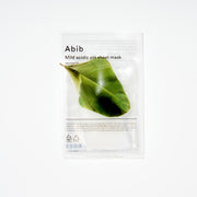 Abib - Mild Acidic pH Sheet Mask - Heartleaf Fit 弱酸性鱼腥草面膜 - 10pcs