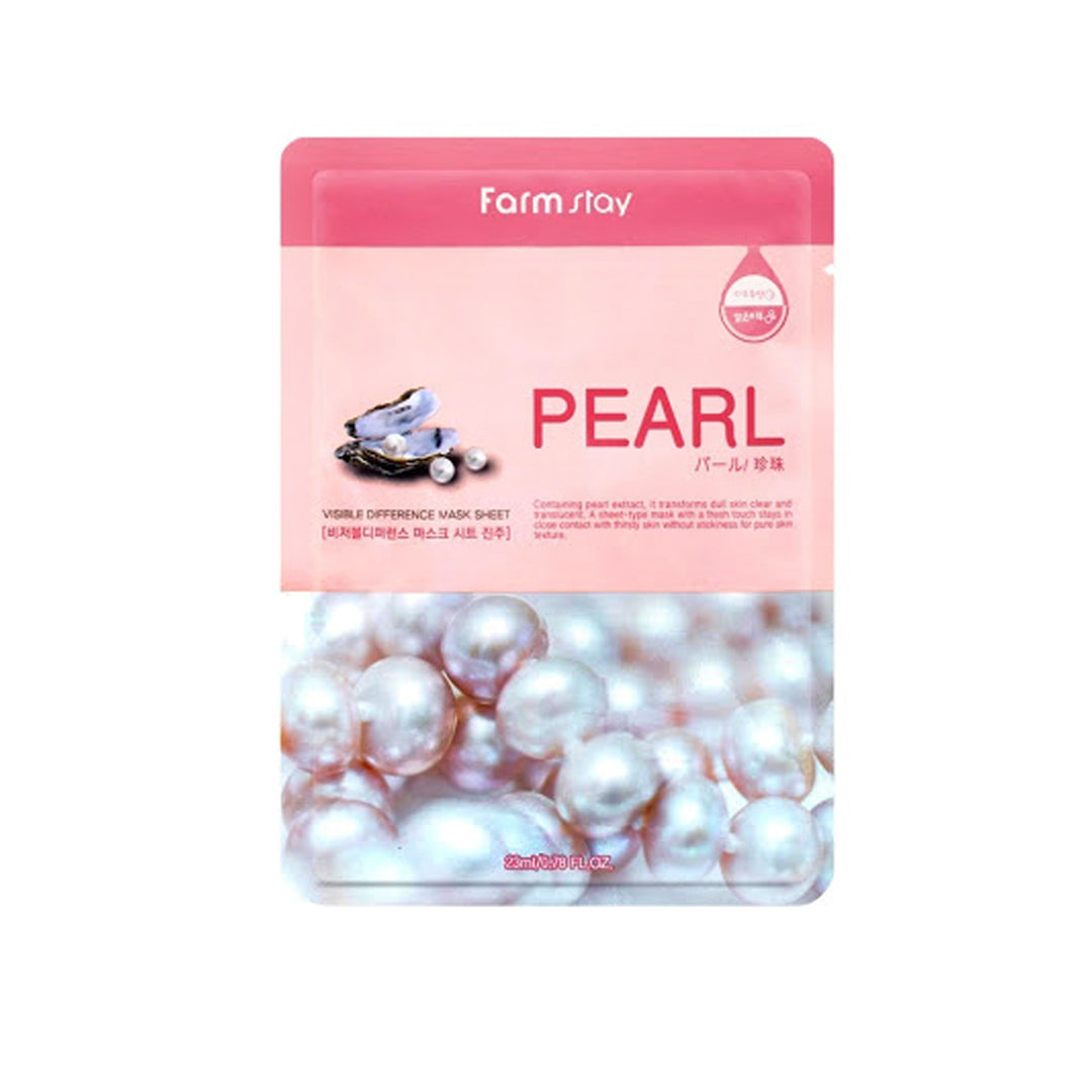 Farm Stay - Visible Difference Mask Sheet - Pearl - 1pc