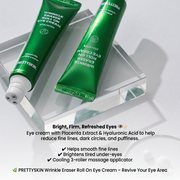 PRETTYSKIN - Wrinkle Eraser Roll On Eye Cream - Placenta - 30ml