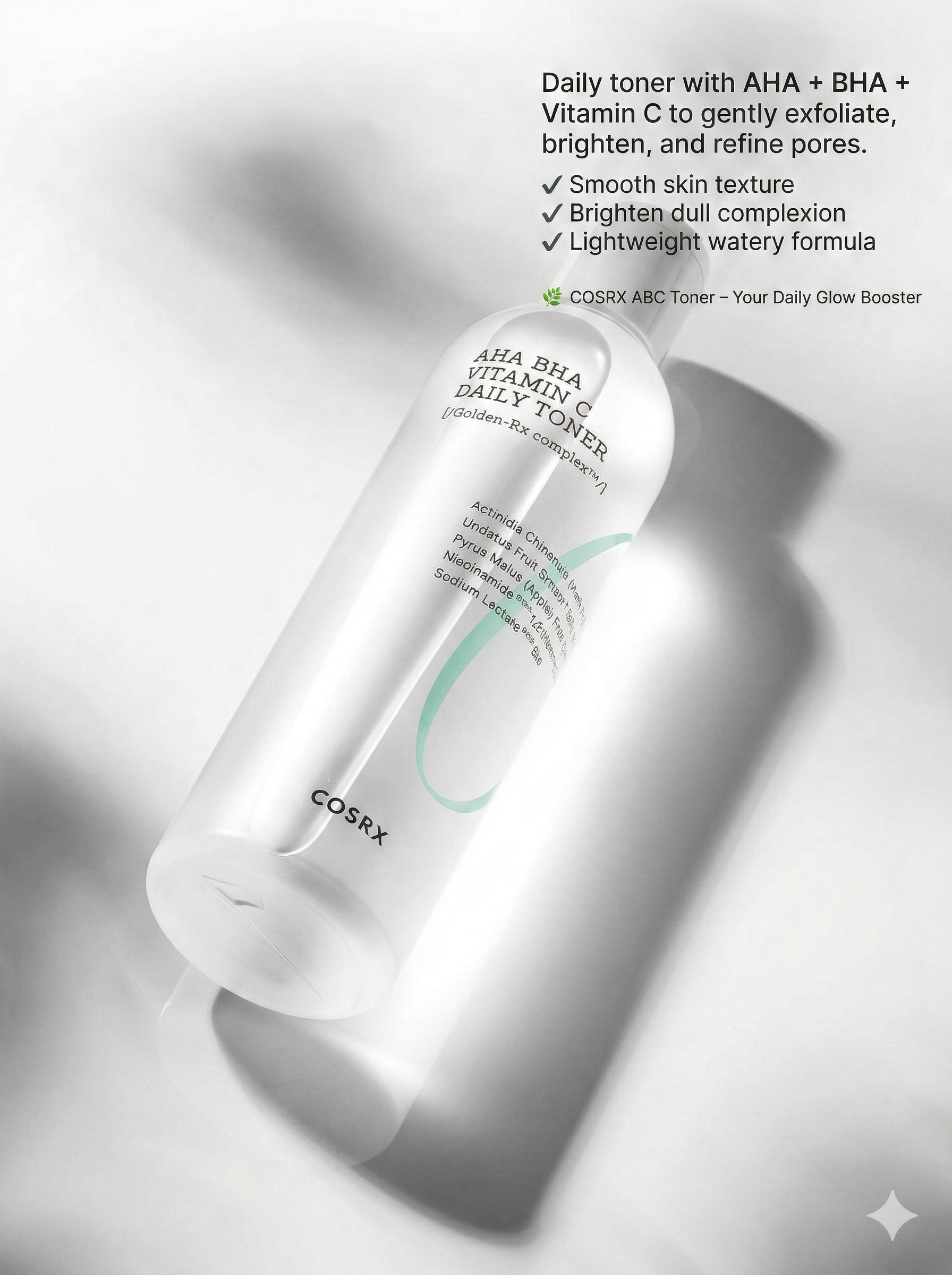 COSRX Refresh AHA BHA Vitamin C Daily Toner 150ml