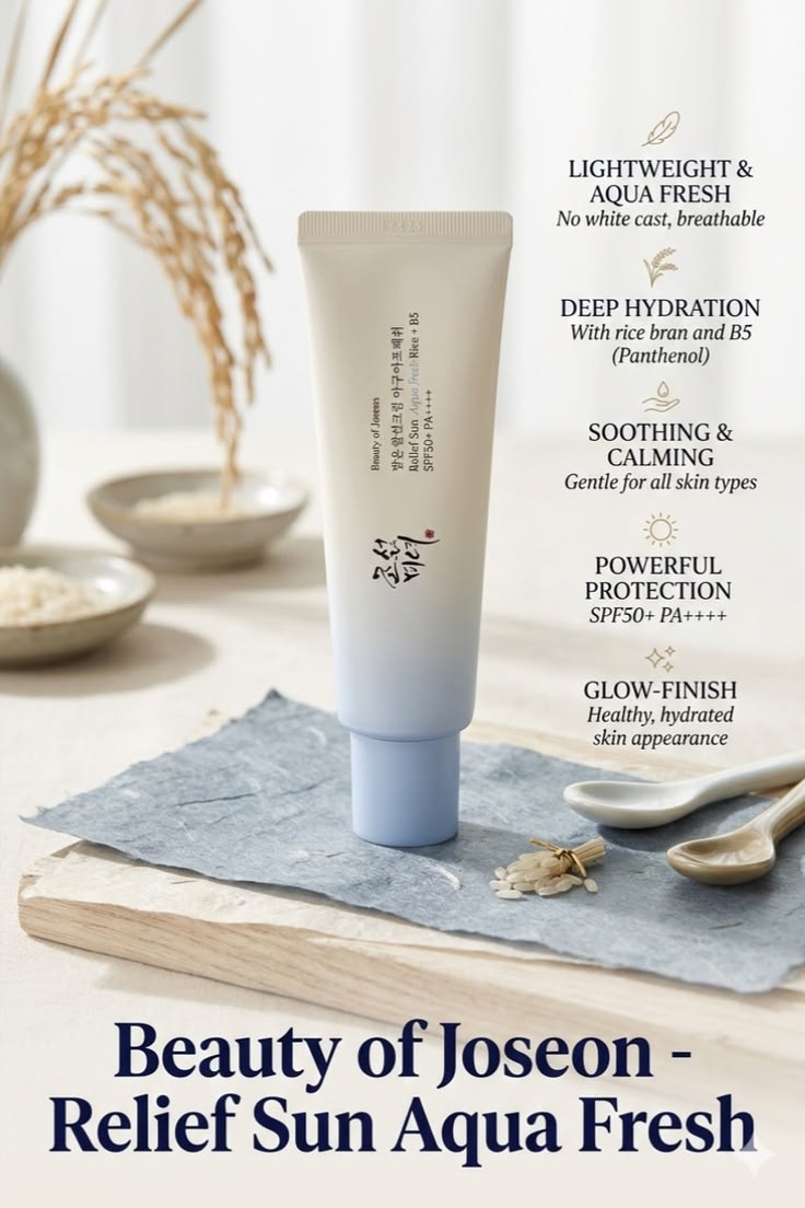 Beauty of Joseon Sunscreen Aqua-Fresh : Rice + B5 50ML