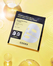 COSRX - Advanced Snail Mucin Glass Glow Hydrogel Mask - 3pcs