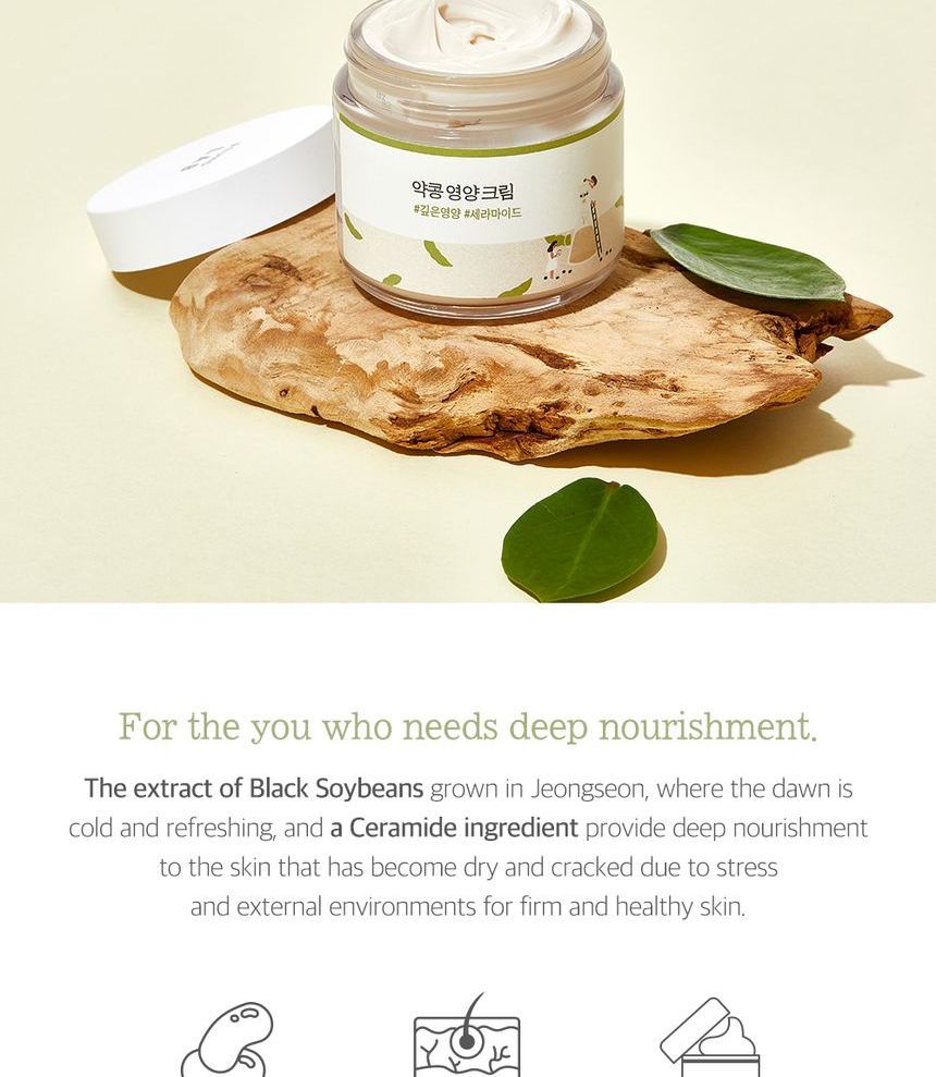 Round Lab - Mugwort Calming Cream - 80ml