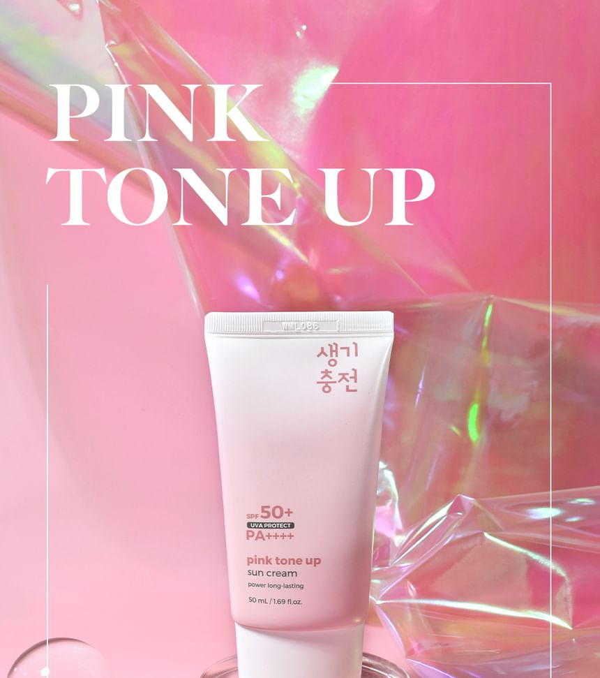 PRETTYSKIN - Pink Tone Up Sun Cream SPF50+ PA++++ - 50ml
