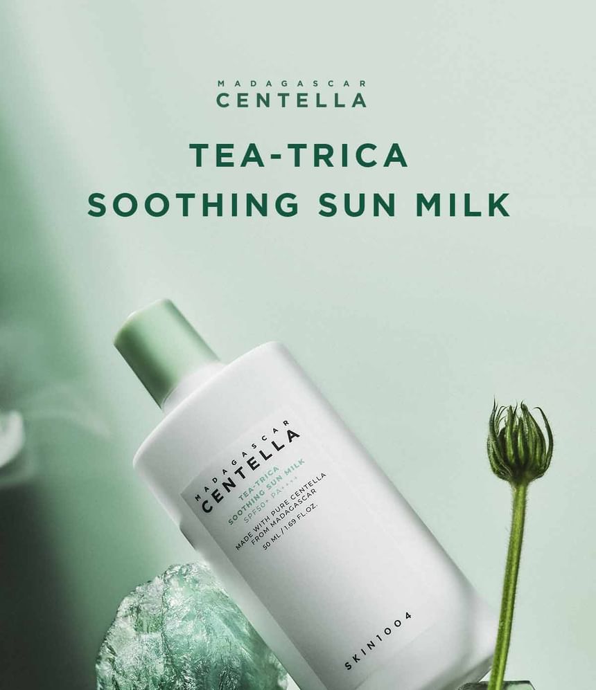 SKIN1004 - Madagascar Centella Tea-Trica Soothing Sun Milk SPF50+ PA++++ - 50ml