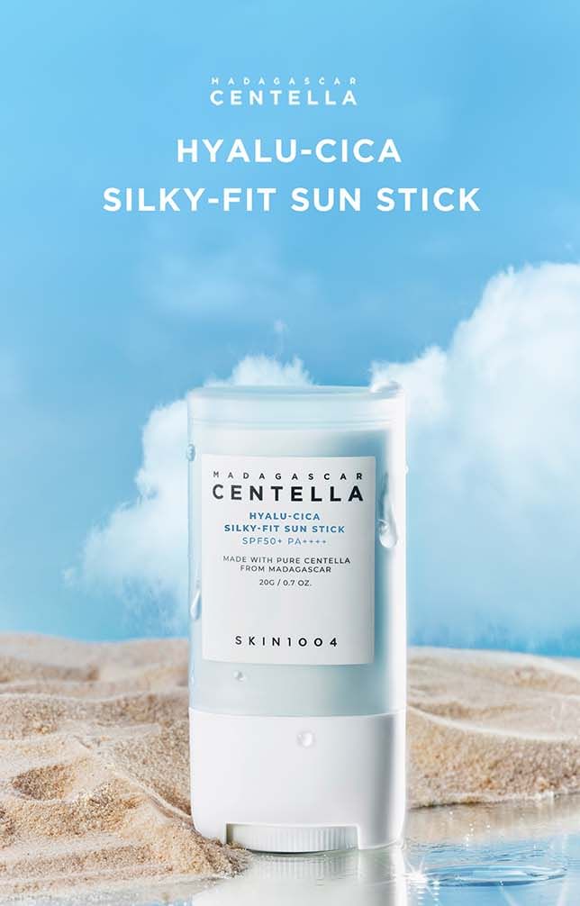 SKIN1004 - Madagascar Centella Hyalu-Cica Silky-Fit Sun Stick SPF50+ PA++++ - 20g