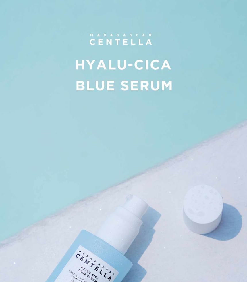 SKIN1004 - Madagascar Centella Hyalu-Cica Blue Serum - 50ml