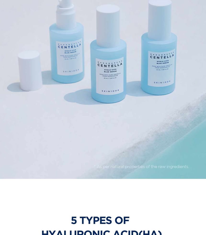 SKIN1004 - Madagascar Centella Hyalu-Cica Blue Serum - 50ml