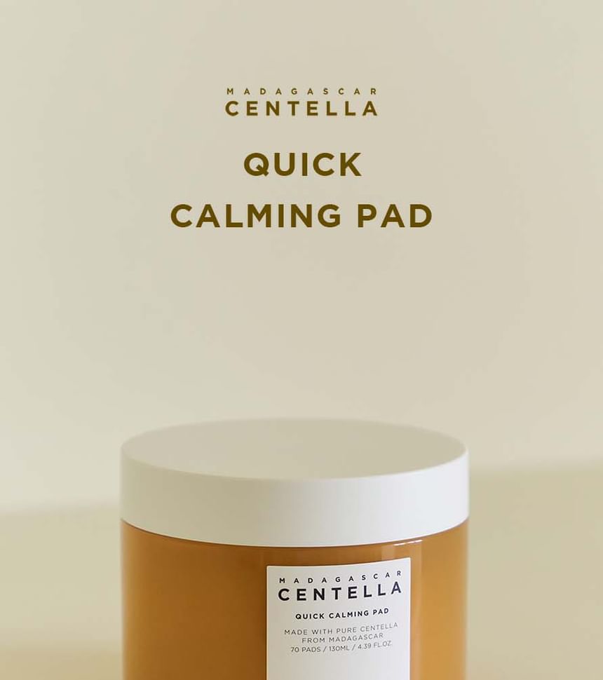 SKIN1004 - Madagascar Centella Quick Calming Pad - 70ea/130ml