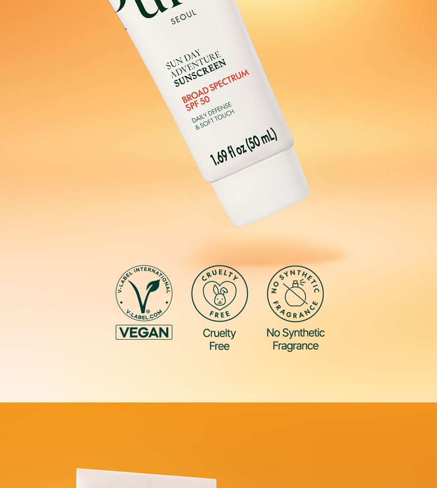 Purito SEOUL - Sun Day Adventure Sunscreen Broad Spectrum SPF50 - 50ml