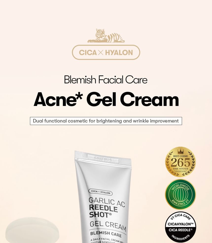 VT - Garlic AC Reedle Shot Gel Cream - 50ml