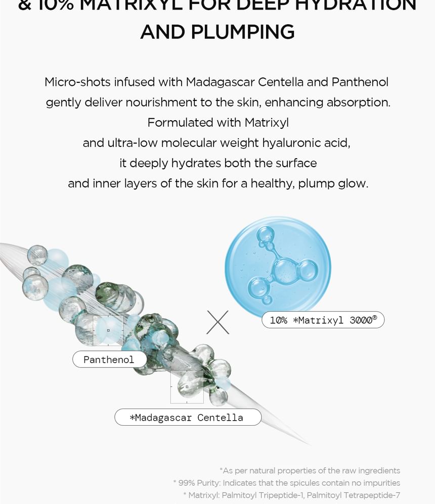 SKIN1004 - Madagascar Centella Matrixyl 10 Boosting Shot Ampoule - 30ml