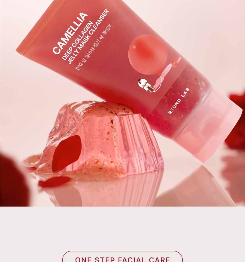 Round Lab - Camellia Deep Collagen Jelly Mask Cleanser - 150ml