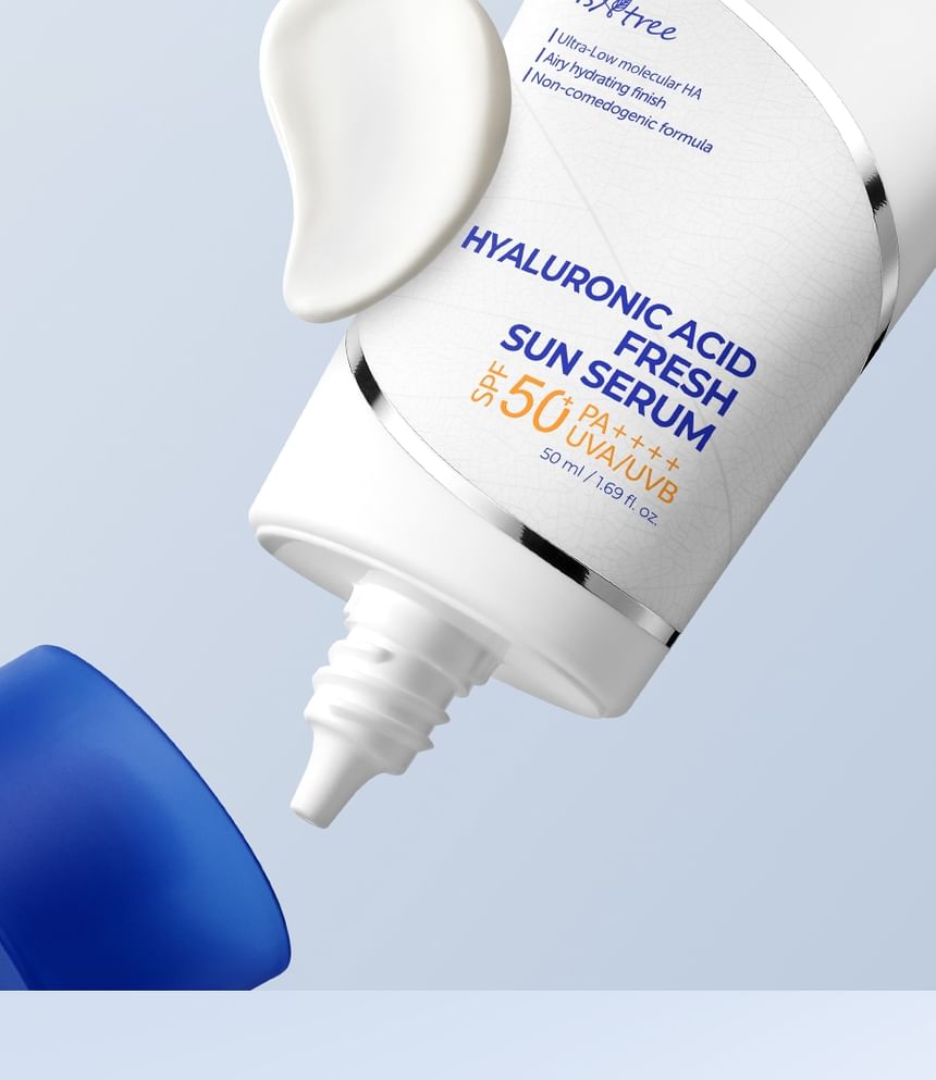 Isntree - Hyaluronic Acid Fresh Sun Serum SPF50+ PA++++ - 50ml