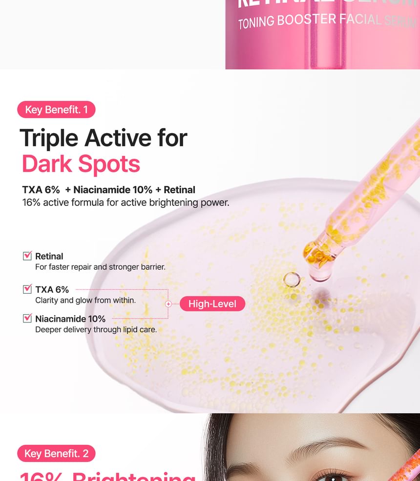 Purito SEOUL - TXA 6 Niacinamide 10 Retinal Serum - 30ml