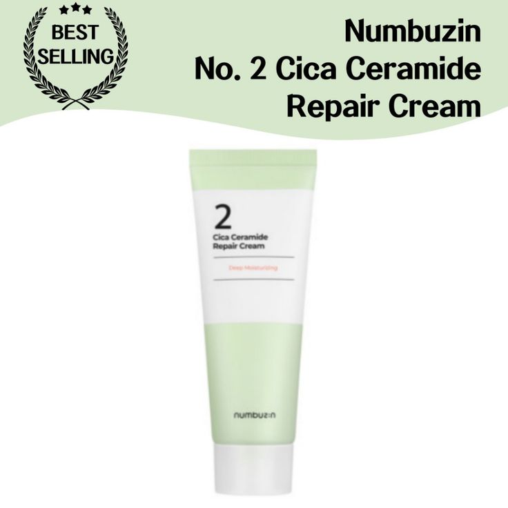 numbuzin - No.2 Cica Ceramide Repair Cream - 60ml