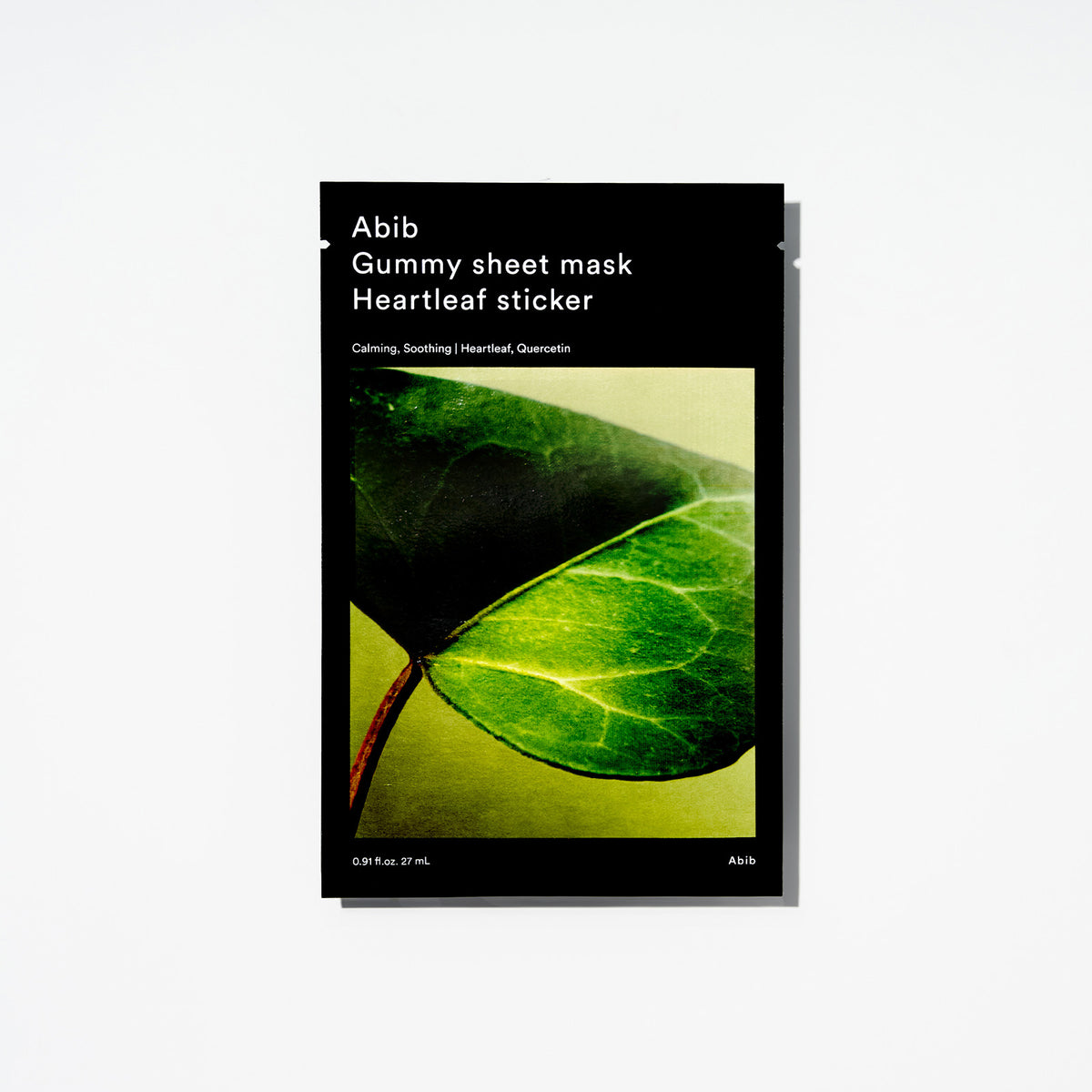 Abib - Gummy Sheet Mask - Heartleaf Sticker 鱼腥草果冻面膜 - 1pc