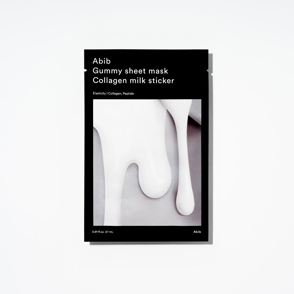 Abib - Gummy Sheet Mask - Collagen Milk Sticker 胶原牛奶果冻面膜 - 1pc